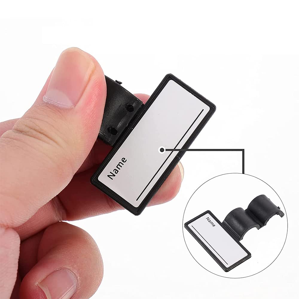 Amazon.co.jp: 2個セットブラック聴診器ネームタグ ネームタグ小物